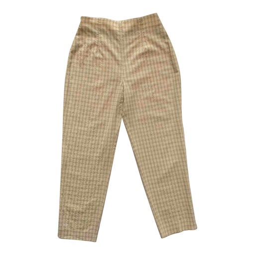 Pantalon à carreaux