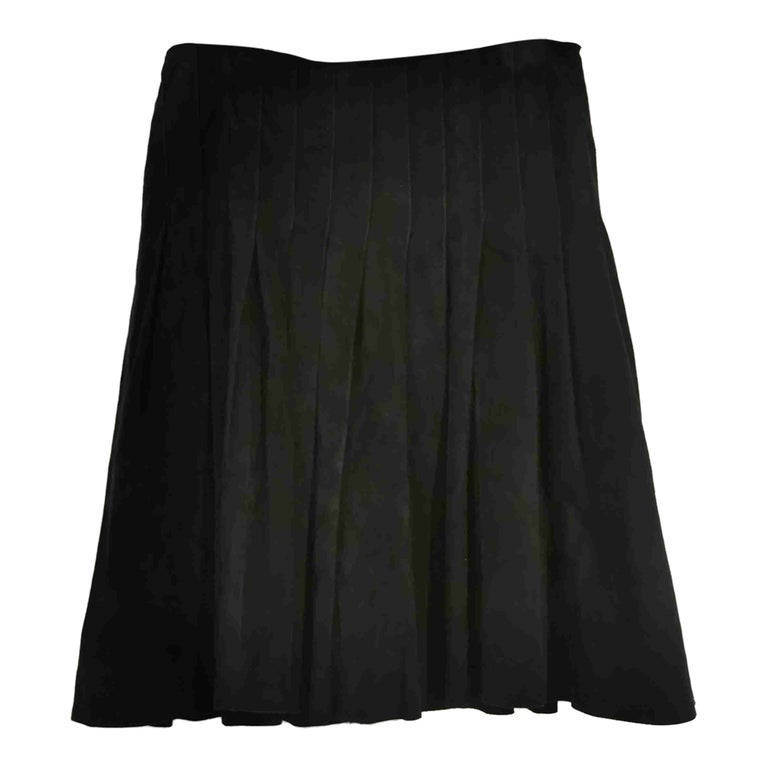 Jupe plissée on sale daim
