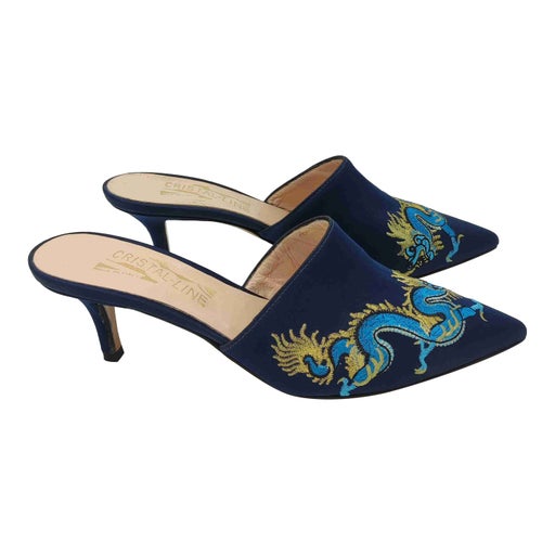 Mules en cuir