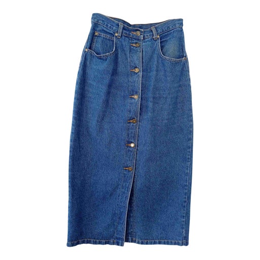Jupe longue en jean
