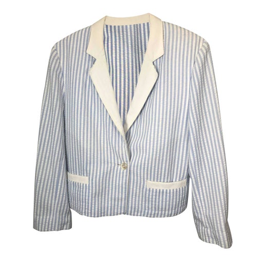 Striped blazer