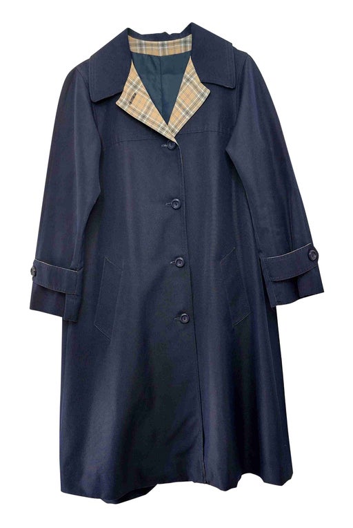 Flared trench coat