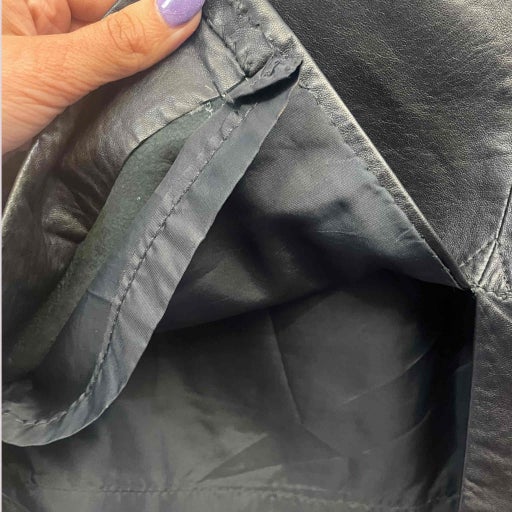 Leather skirt