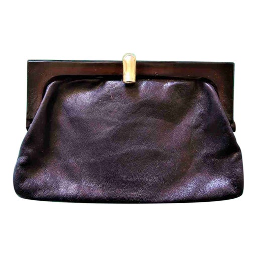Pochette en cuir