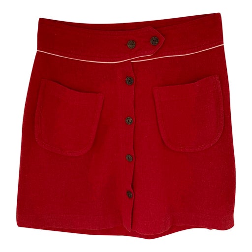 Mini jupe en coton