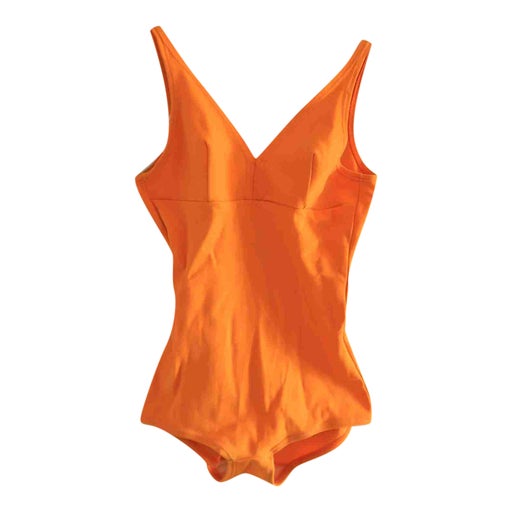 Maillot de bain orange