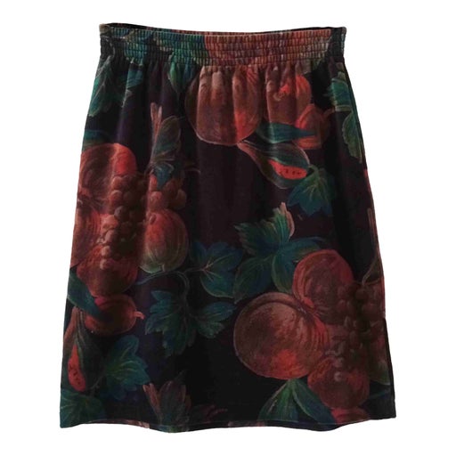 Velvet skirt