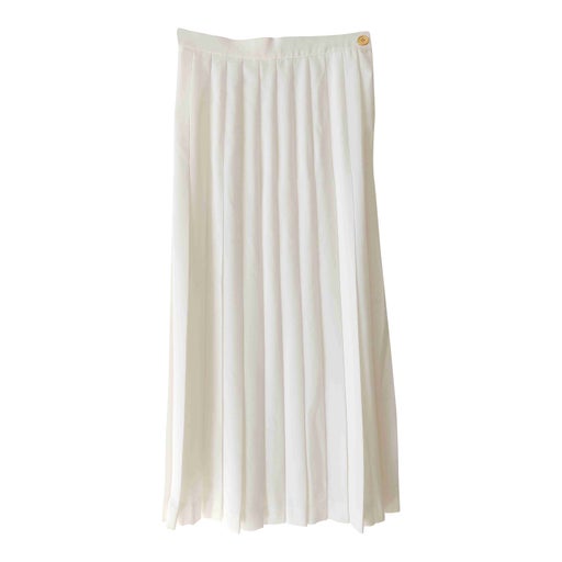 Escada pleated skirt