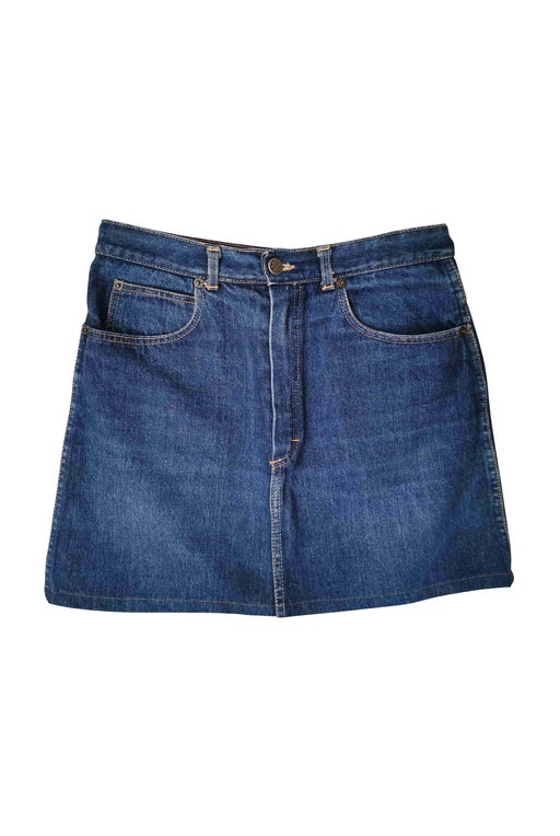 Denim mini skirt