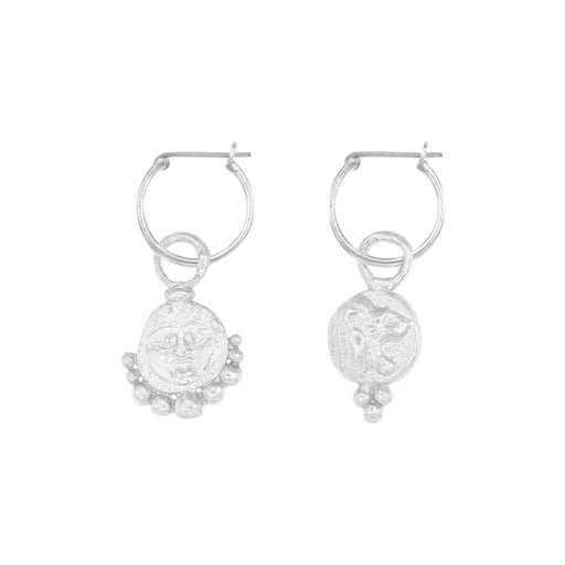 Cleopatra's Bling Hoop Earrings