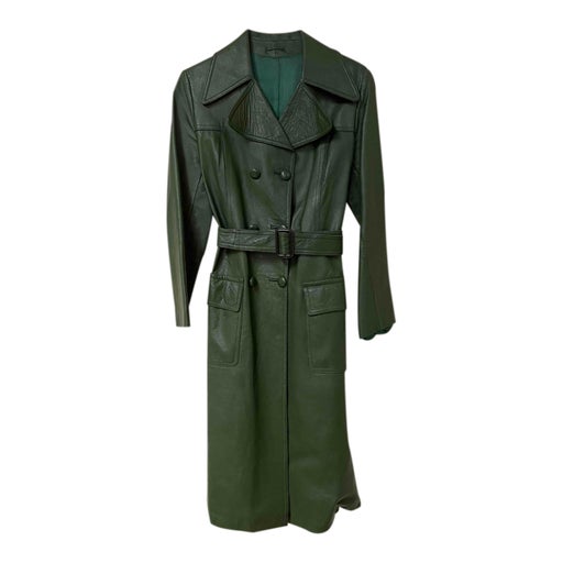 Trench en cuir