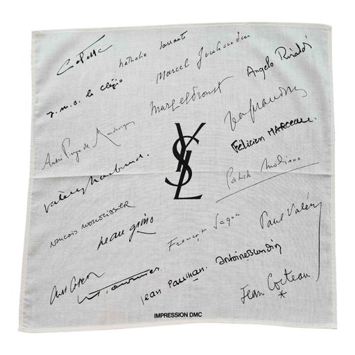 Yves Saint Laurent scarf
