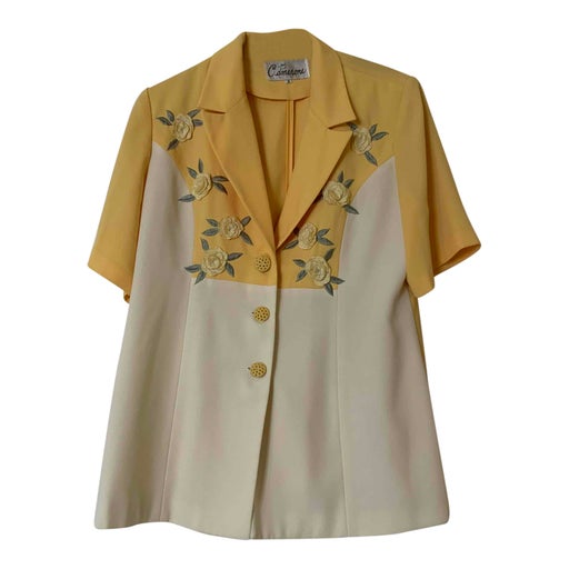 Veste à fleurs