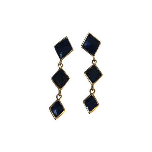 Boucles d’oreilles en métal doré