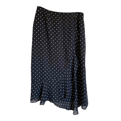 Polka Dot Midi Skirt