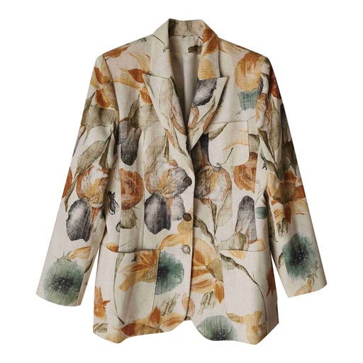Floral blazer