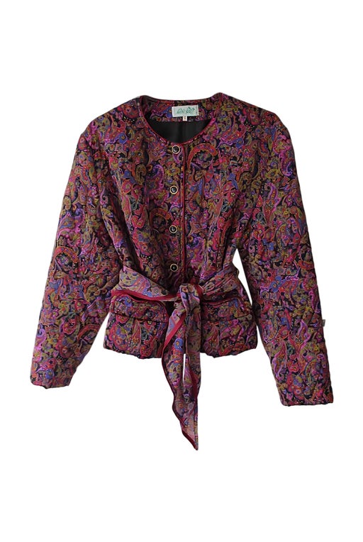 Paisley quilted jacket