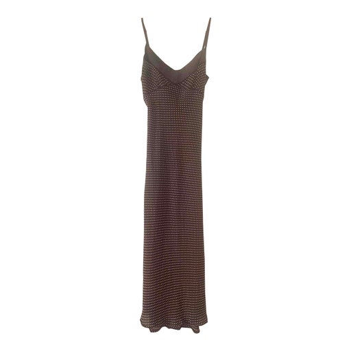 Robe midi à pois