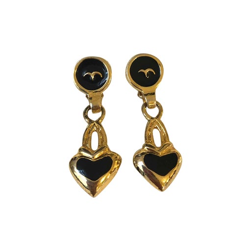 Boucles d’oreilles en métal doré