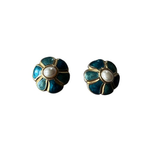 Boucles d’oreilles en métal doré