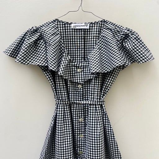 Imperfect gingham dress