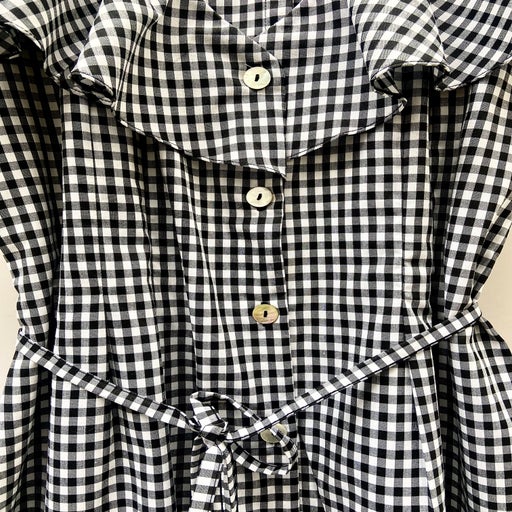 Imperfect gingham dress