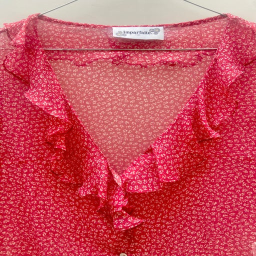 Blouse à fleurs Imparfaite