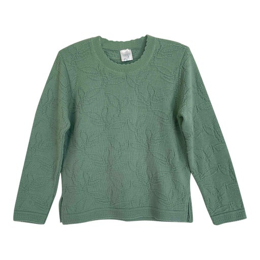 Pull à fleurs