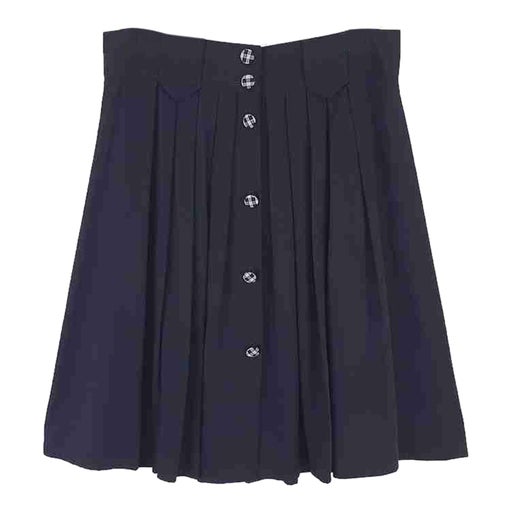 Short pleated skirt