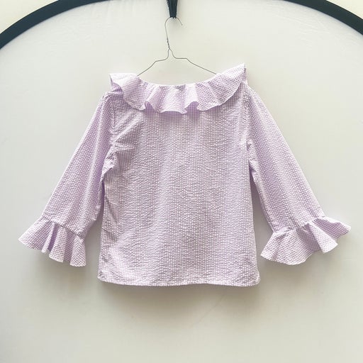 Imparfaite seersucker blouse