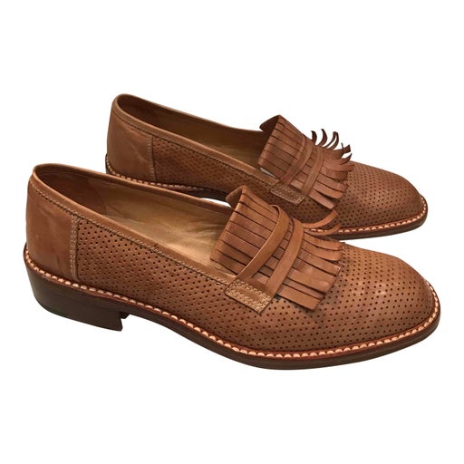 Mocassins en cuir