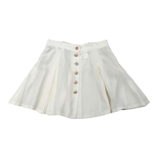 Pleated mini skirt