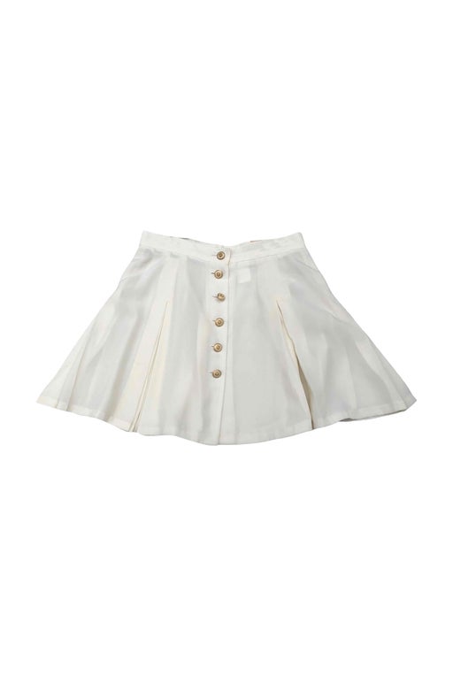 Pleated mini skirt