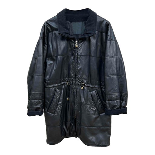 Veste en cuir épaisse