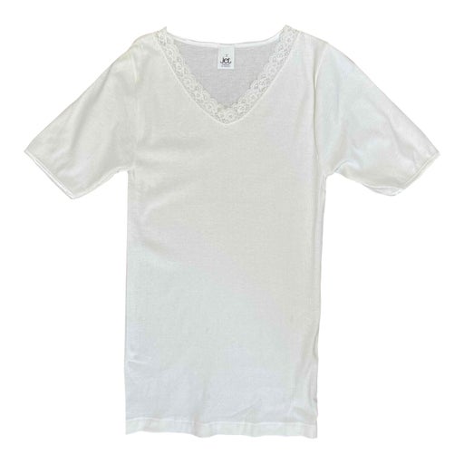 T-shirt en coton et soie