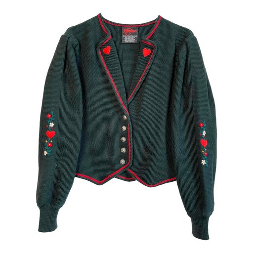 Cardigan autrichien en laine