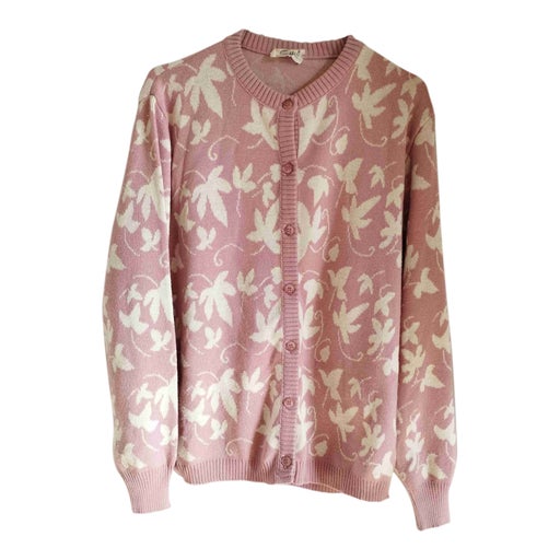 Cardigan feuillage