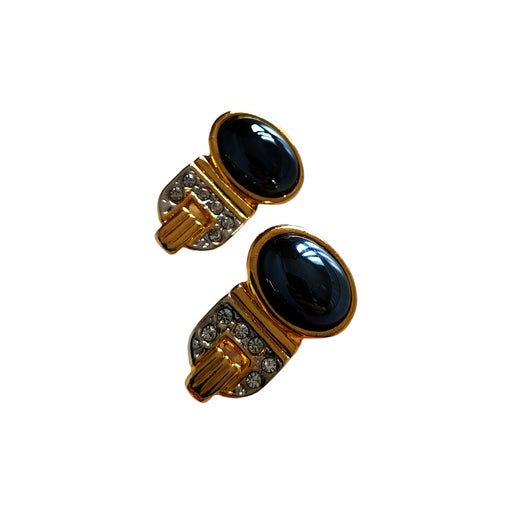 Boucles d'oreilles en métal doré