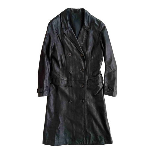 Trench en cuir