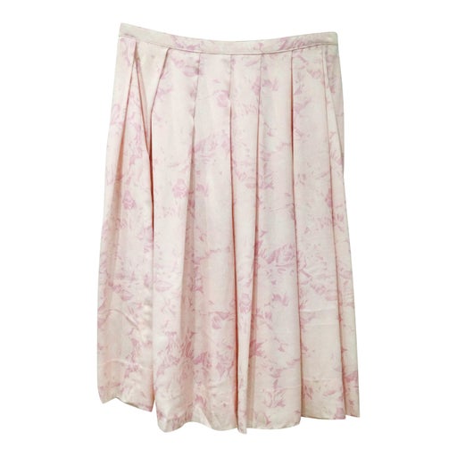 silk skirt