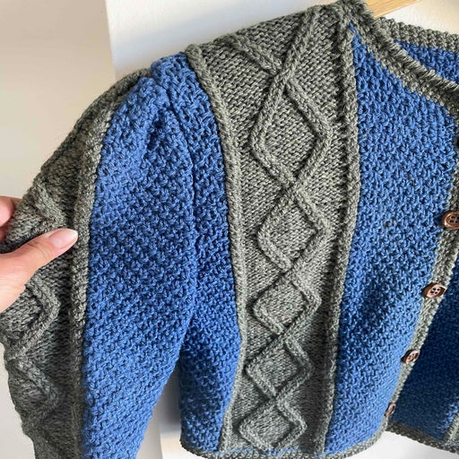 Wool cardigan