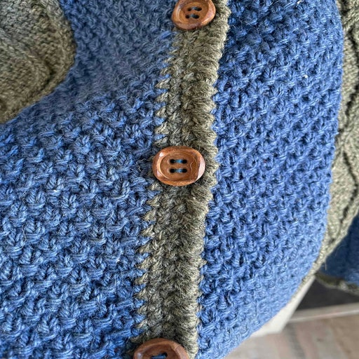 Wool cardigan