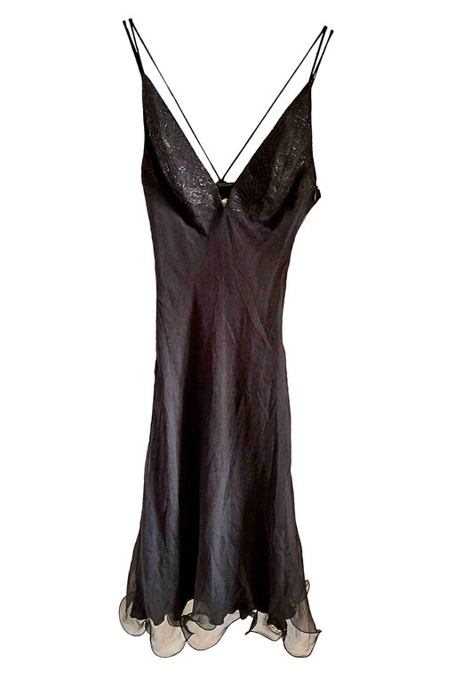 Silk slip dress