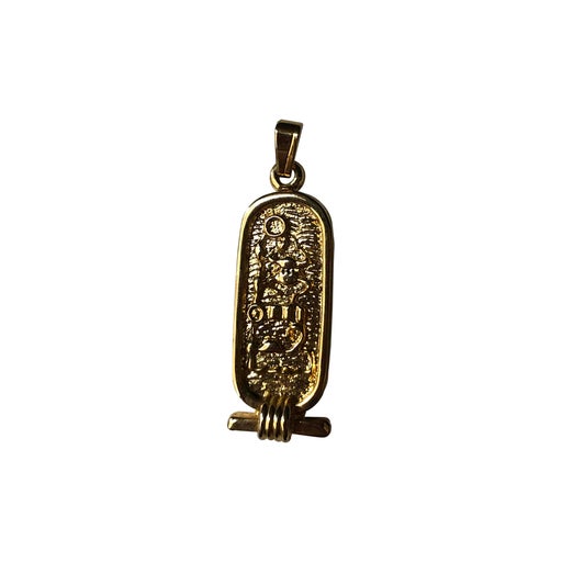 Pendentif en métal doré