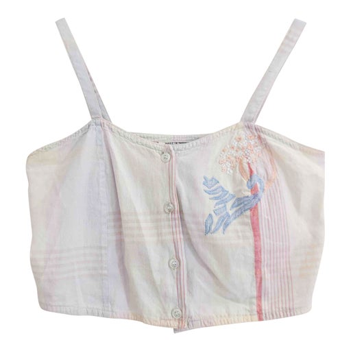Crop top en coton