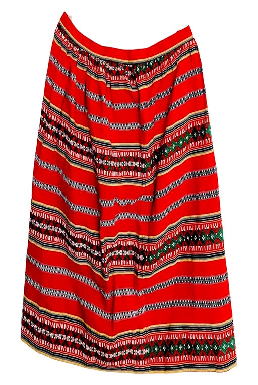 Mexican cotton skirt