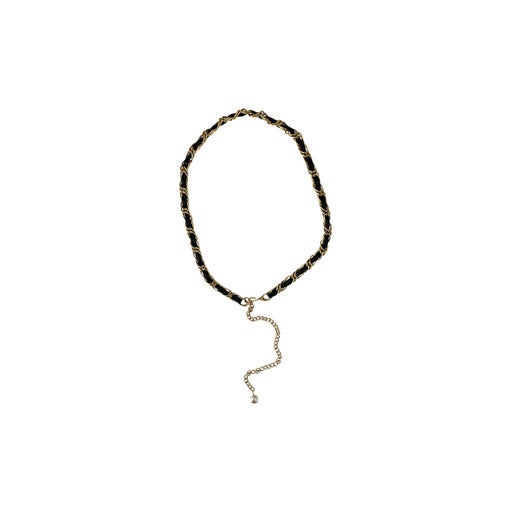 Ceinture chaîne en métal doré