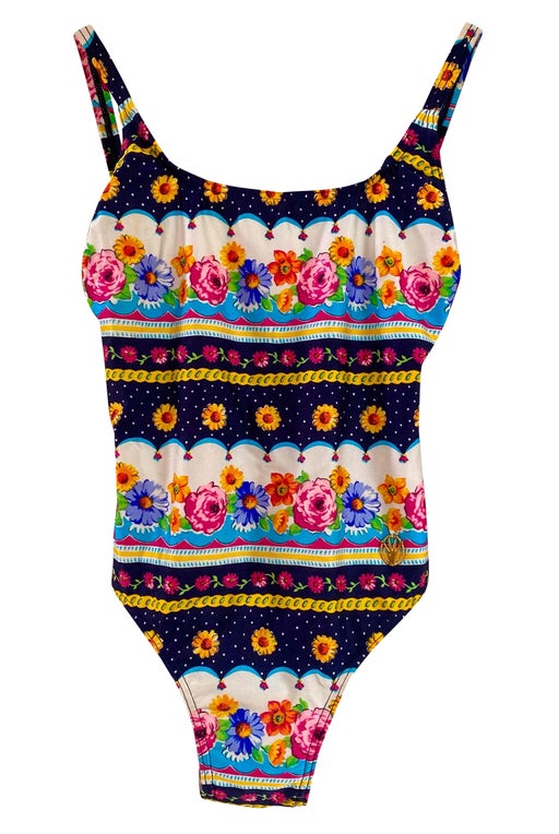 Maillot de bain à fleurs