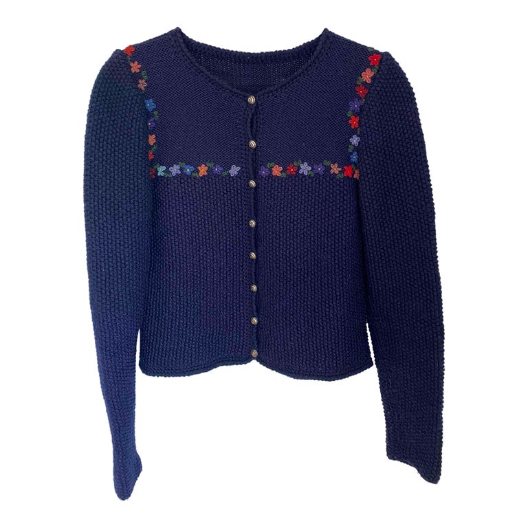Cardigan autrichien en laine