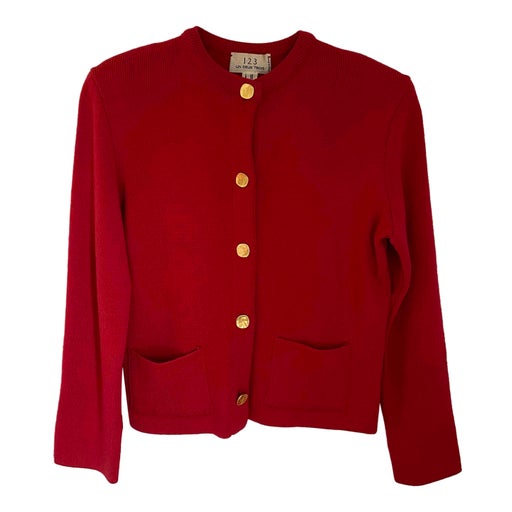 Cardigan rouge